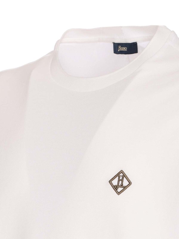 The Best Shops HERNO: Camisetas - Camiseta - Blanco
