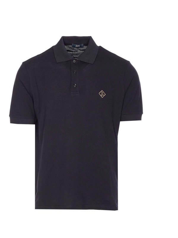 HERNO: Polos  - Polo - Bleu