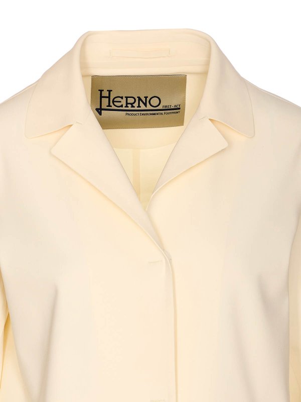 ショートコート - 白 shop online: HERNO