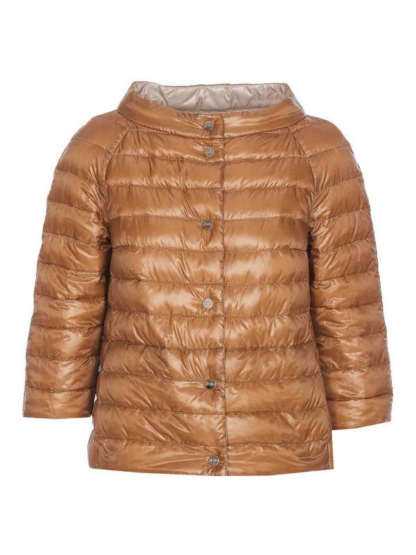 The Best Shops HERNO: Kurze Daunenjacken - Daunenjacke - Beige