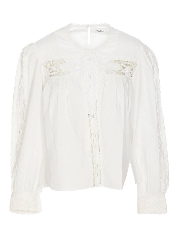 Isabel Marant Etoile: Camisas - Camisa - Blanco