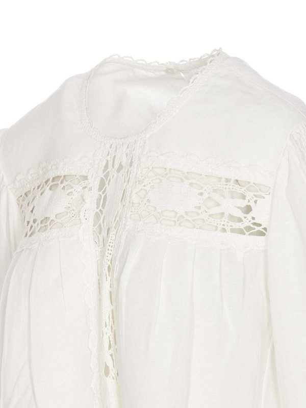 The Best Shops Isabel Marant Etoile: Camisas - Camisa - Blanco