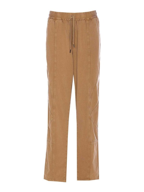 Isabel Marant Etoile: casual trousers - Beige Regina Pants