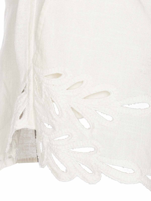 The Best Shops Isabel Marant Etoile: Shorts - Short - Blanc