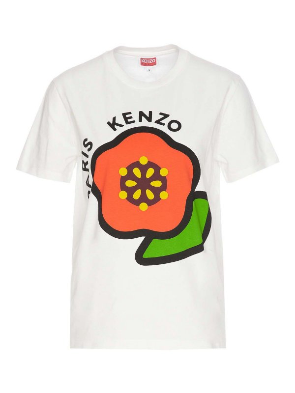KENZO: T-shirts - T-Shirt - Weiß