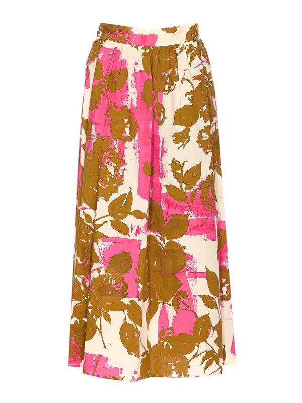 Liu Jo: ロングシャツ - ロングスカート - マルチカラー