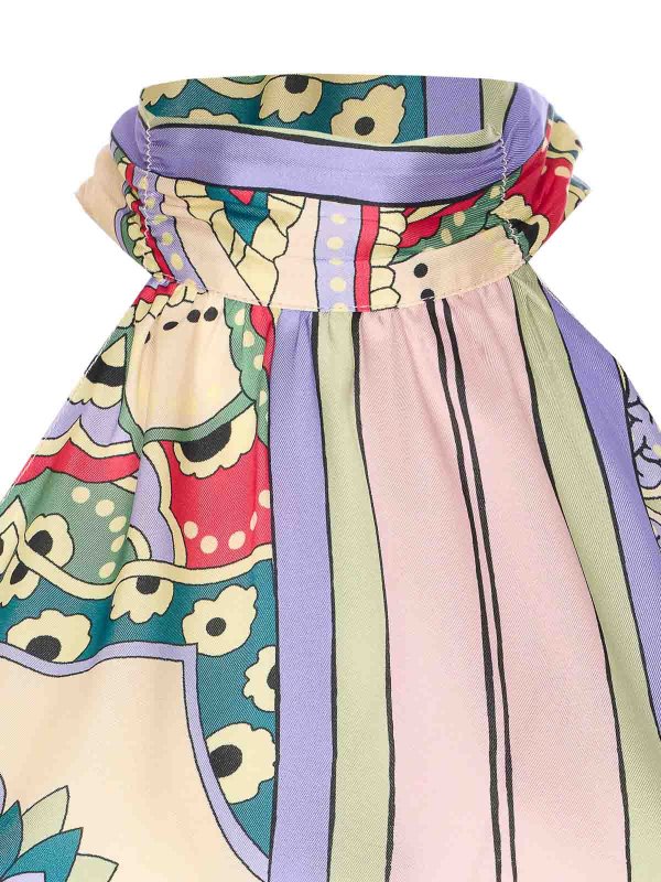 Printed Satin Top shop online: Liu Jo