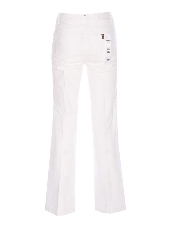 Liu Jo: ブーツカットジーンズ online - ブーツカットジーンズ - 白