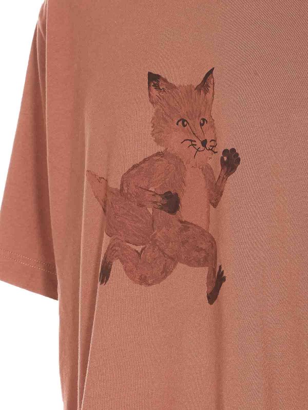 The Best Shops MAISON KITSUNÉ: Camisetas - Camiseta - Marrón