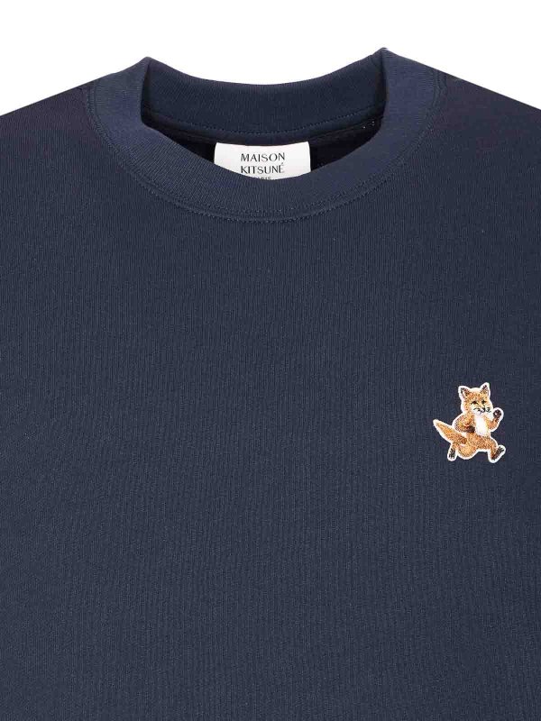 Speedy Fox Patch Sweatshirt shop online: MAISON KITSUNÉ