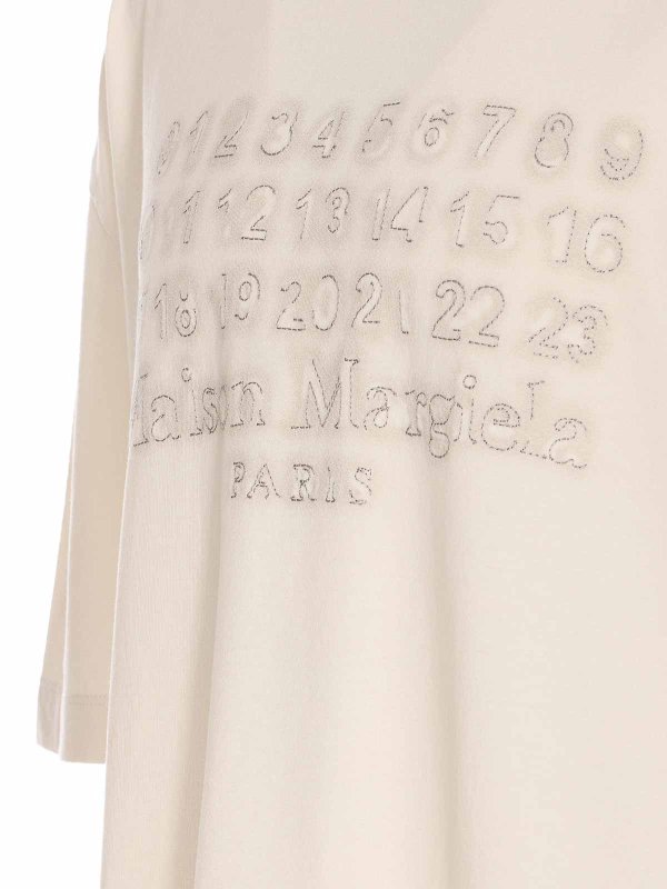 The Best Shops Maison Margiela: T-shirts - T-Shirt - Weiß