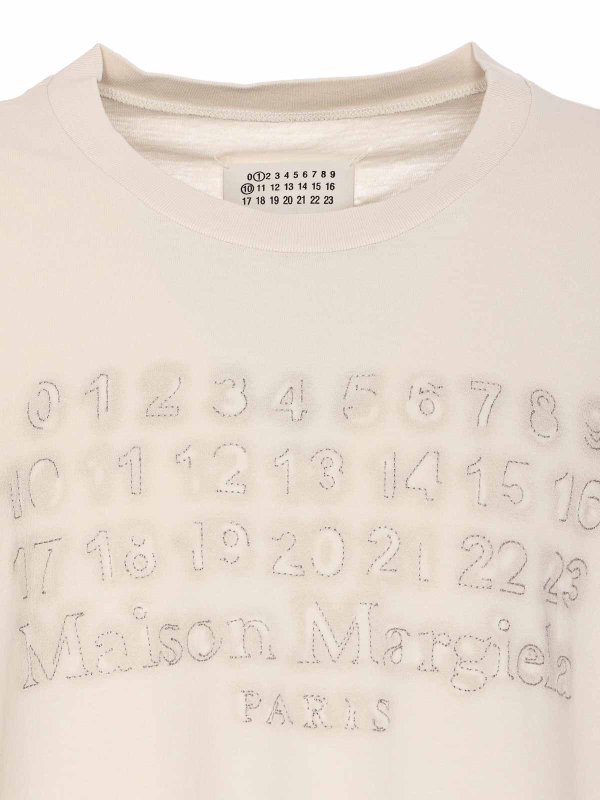 T-Shirt - Weiß shop online: Maison Margiela