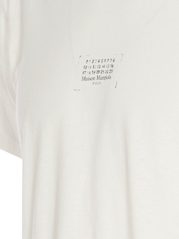 The Best Shops Maison Margiela: T-shirts - T-Shirt - Weiß
