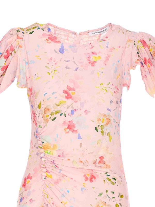 膝丈ドレス - ヌードカラー shop online: MAR DE MARGARITAS