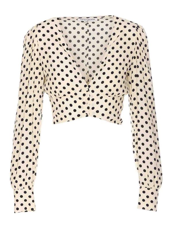 MAR DE MARGARITAS: Tops & Débardeurs - Top - Blanc