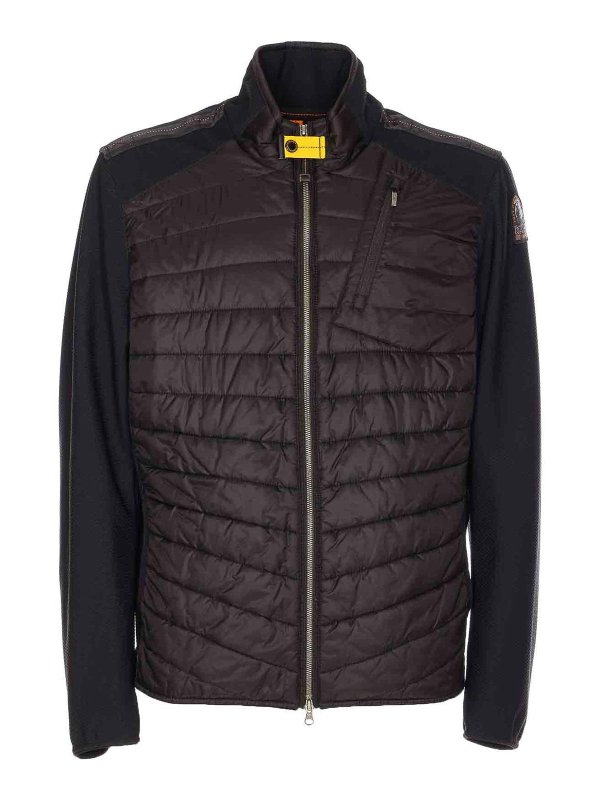 PARAJUMPERS: casual jackets - Black Jayden Jacket With Frotnal Zip Closure
