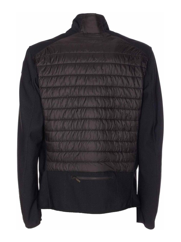 PARAJUMPERS: casual jackets online - Black Jayden Jacket With Frotnal Zip Closure