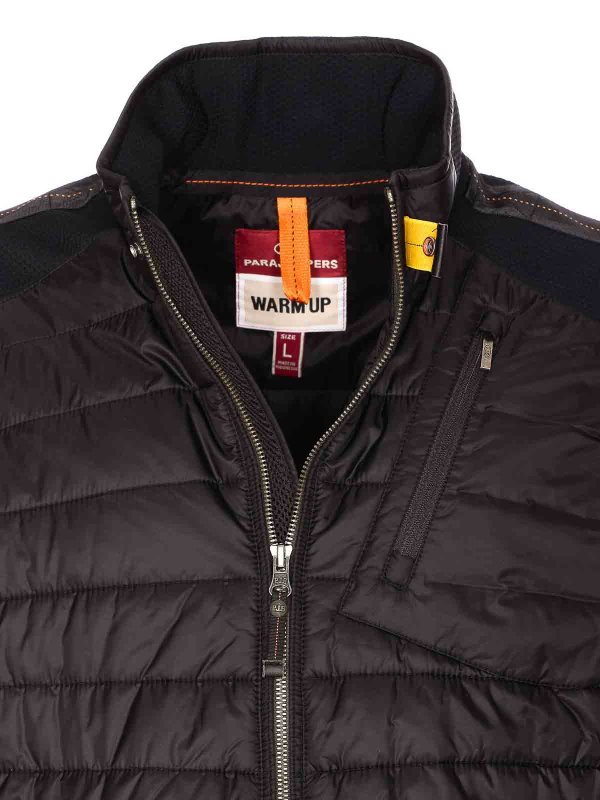 Black Jayden Jacket With Frotnal Zip Closure Replica 
online: PARAJUMPERS