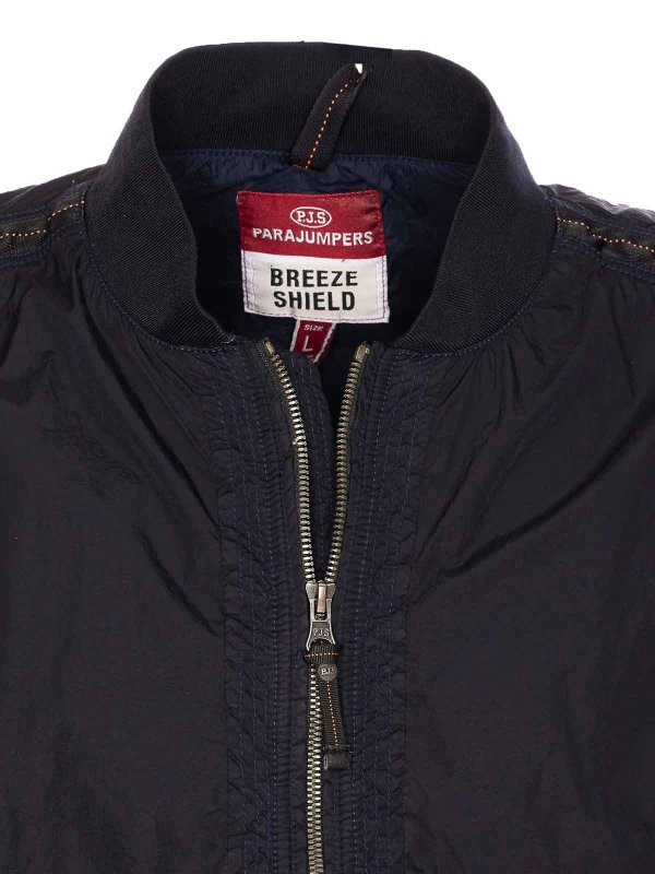 Pencil Ash Jacket With Frontal Zip Closure shop online: PARAJUMPERS