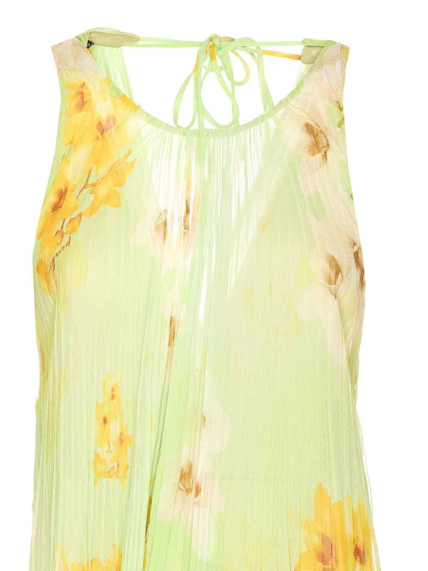 膝丈ドレス - 緑 shop online: Pinko