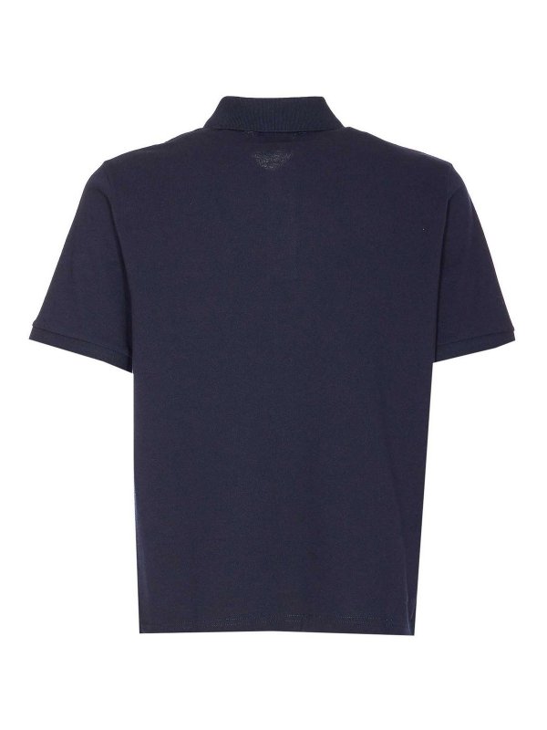 SAINT LAURENT: polo shirts online - Cassandre Polo Shirt In Pique