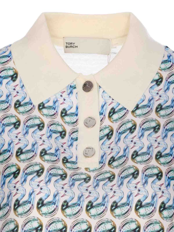 Polo - Blanco shop online: TORY BURCH