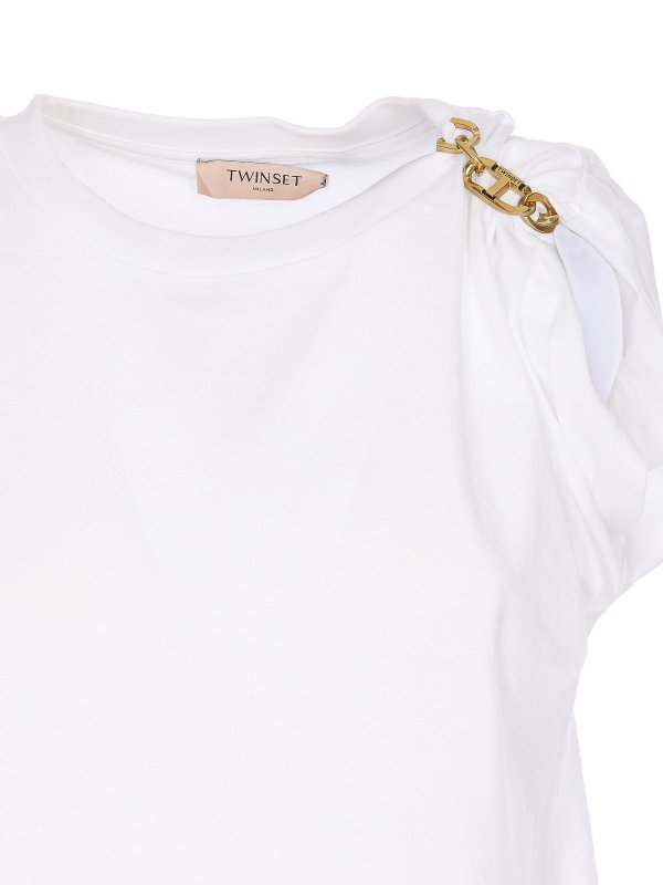 T-Shirt - Blanc shop online: TWINSET