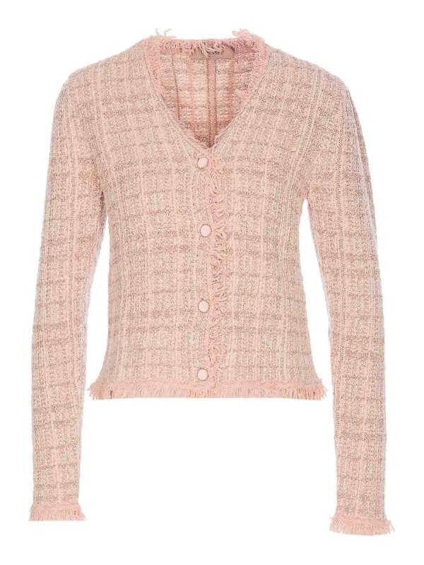 TWINSET: カジュアルジャケット - カジュアルジャケット - ヌードカラー