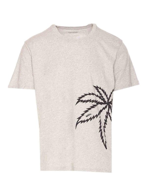 ZADIG&VOLTAIRE: T-shirts - T-Shirt - Grau