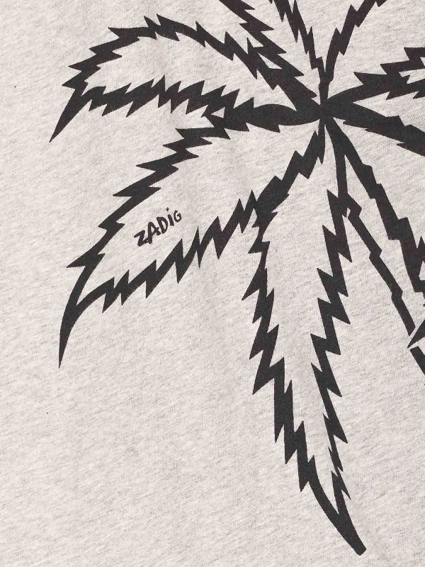 The Best Shops ZADIG&VOLTAIRE: T-shirts - T-Shirt - Grau