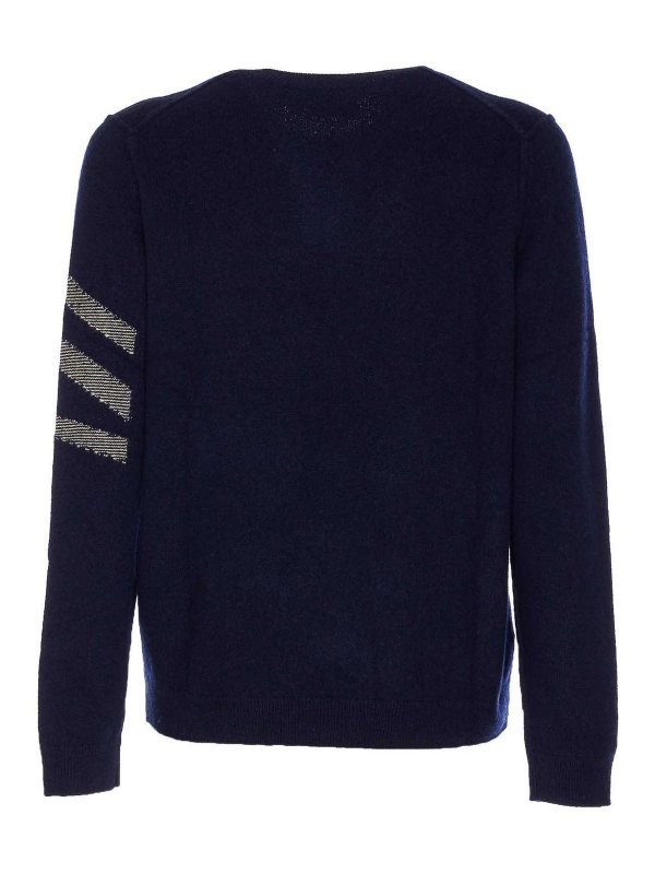ZADIG&VOLTAIRE: Strickpullover mit Rundhalsausschnitt online - Rundhalspullover - Blau