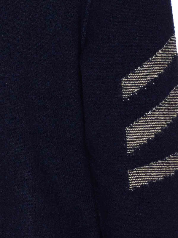 The Best Shops ZADIG&VOLTAIRE: Strickpullover mit Rundhalsausschnitt - Rundhalspullover - Blau