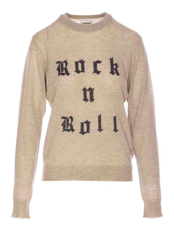 ZADIG&VOLTAIRE: クルーネック - クルーネック - ベージュ