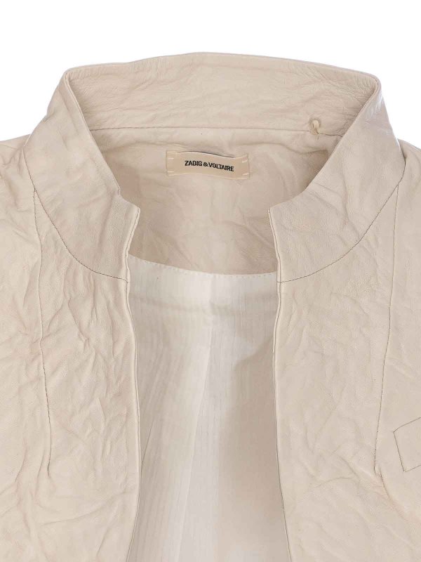 Ecru Veryn Jacket shop online: ZADIG&VOLTAIRE