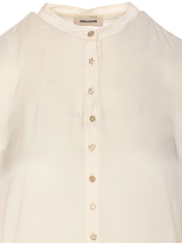 ショートドレス - 白 shop online: ZADIG&VOLTAIRE