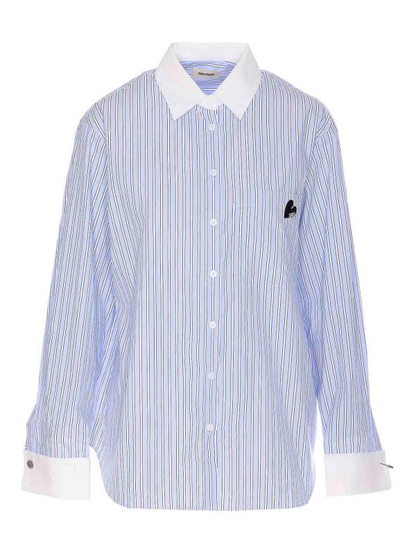 ZADIG&VOLTAIRE: シャツ - シャツ - ブルー