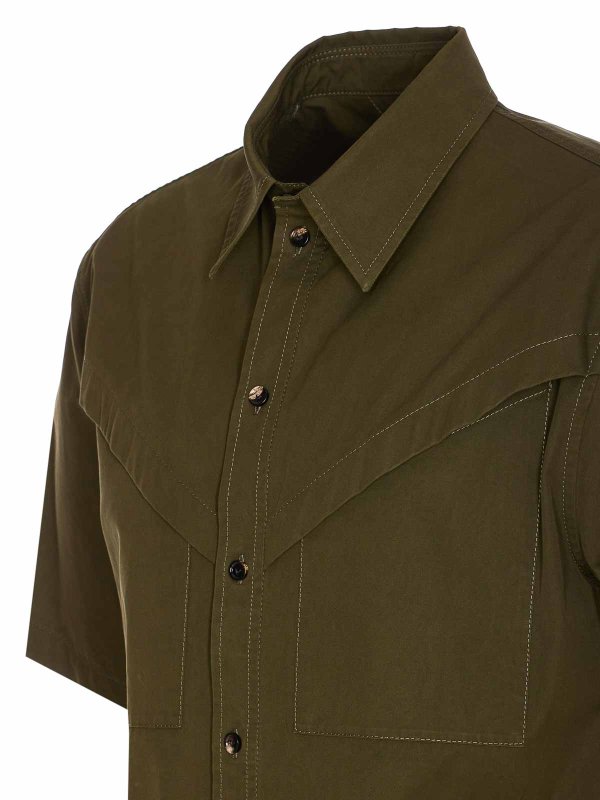 The Best Shops BOTTEGA VENETA: シャツ - シャツ - 緑