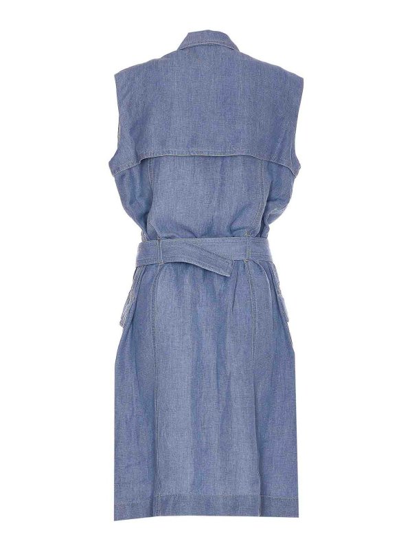 BOTTEGA VENETA: マキシドレス online - マキシドレス - ブルー