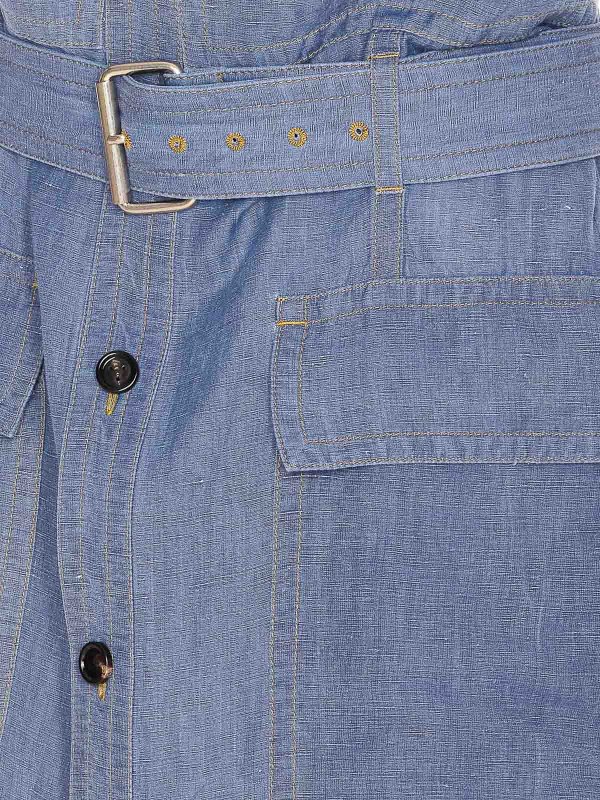 The Best Shops BOTTEGA VENETA: マキシドレス - マキシドレス - ブルー