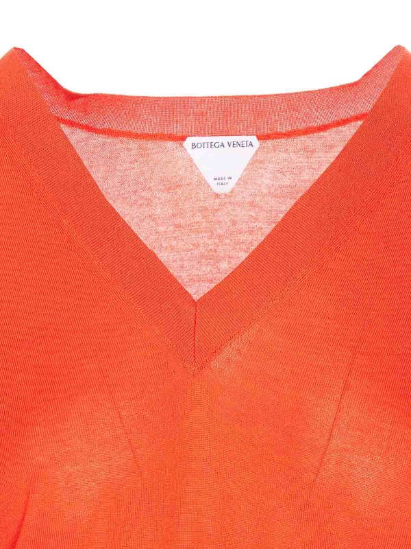 Suéter Cuello Redondo - Naranja shop online: BOTTEGA VENETA