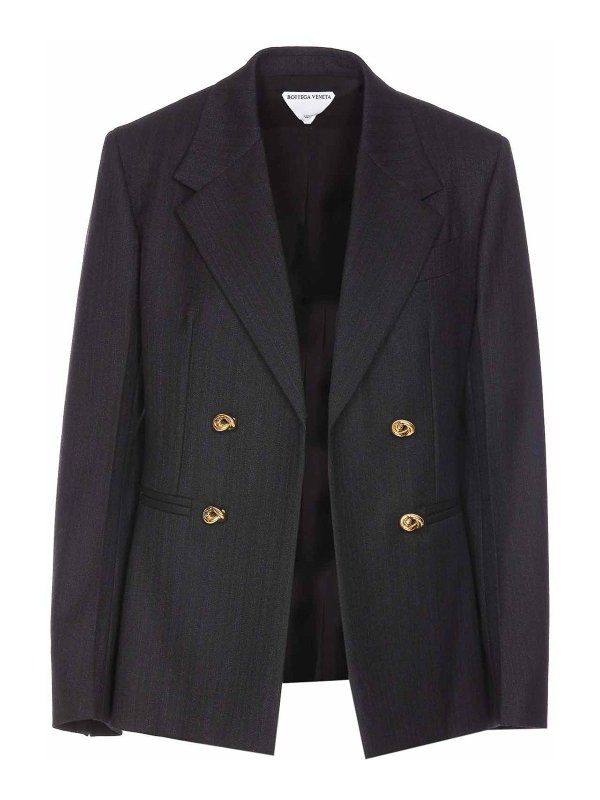 BOTTEGA VENETA: casual jackets - Double Breasted Jacket