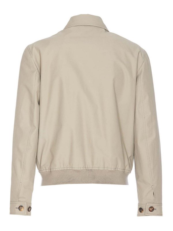 BRUNELLO CUCINELLI: Bombers online - Bomber - Vert