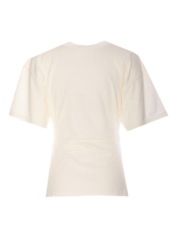 Courreges: T-shirts online - T-Shirt - Weiß
