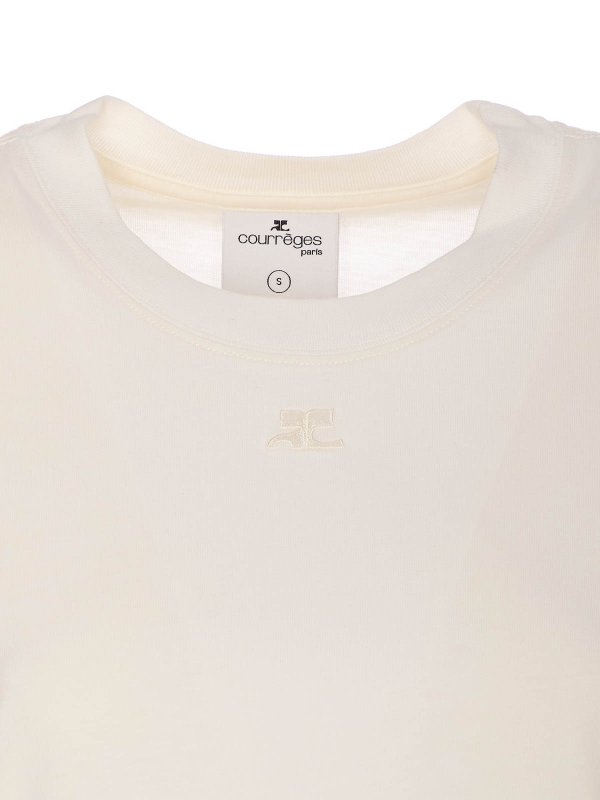 T-Shirt - Weiß shop online: Courreges