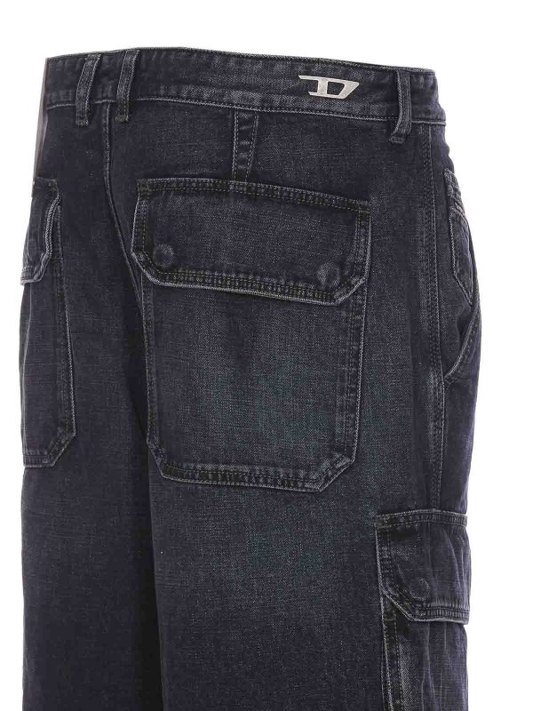 The Best Shops DIESEL: Jeans évasés - Jean Bootcut - Noir