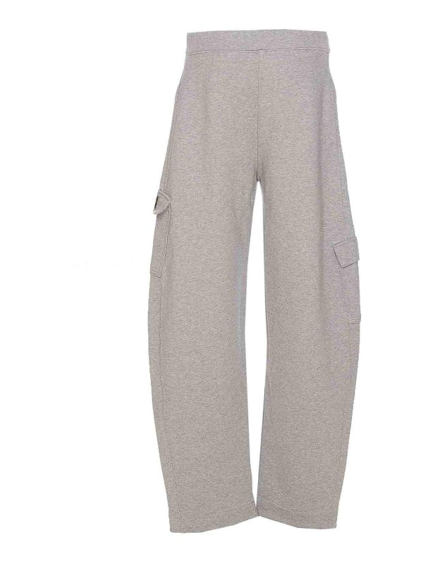 GANNI: スウェットパンツ online - トラックスーツ ボトムス - グレー