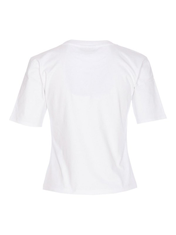 GANNI: T-shirts online - T-Shirt - Weiß