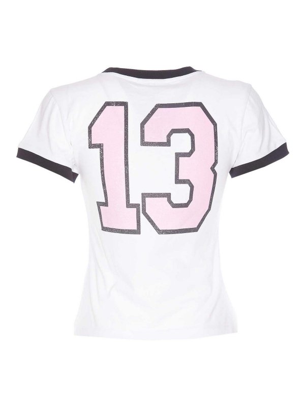 GANNI: T-shirts online - T-Shirt - Weiß