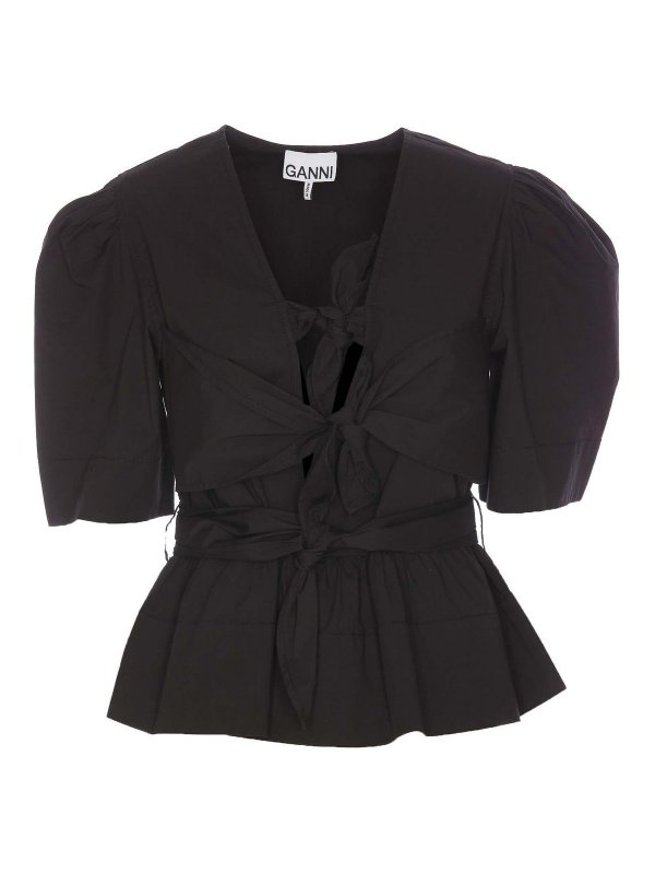 GANNI: bluse - Camicetta