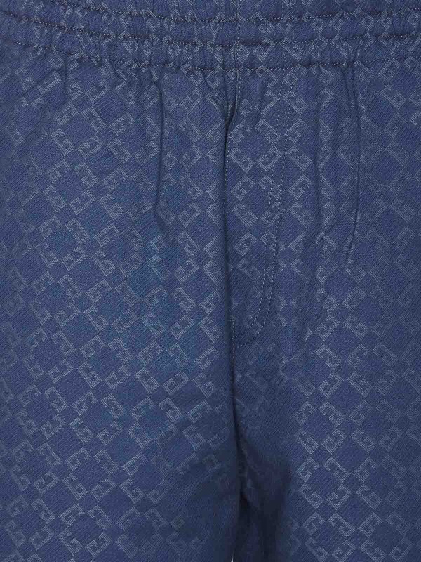 Denim Monogram Shorts shop online: GIVENCHY